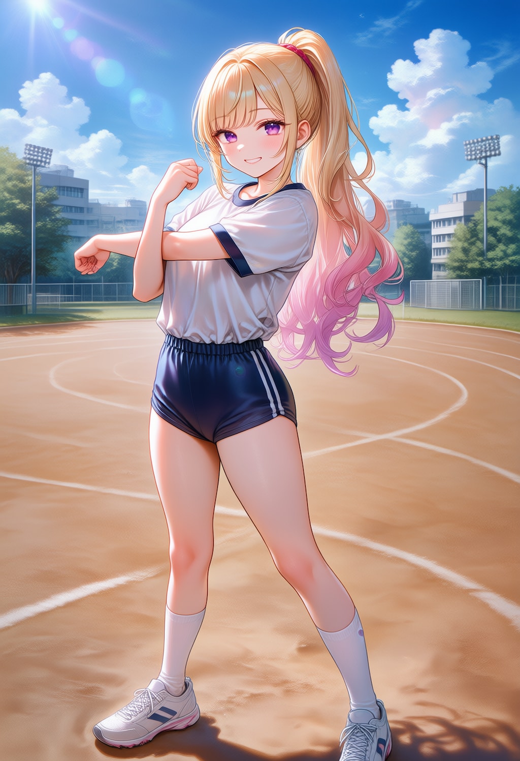 はい、1、2、3、4！…って、キミちゃんとやってる？
