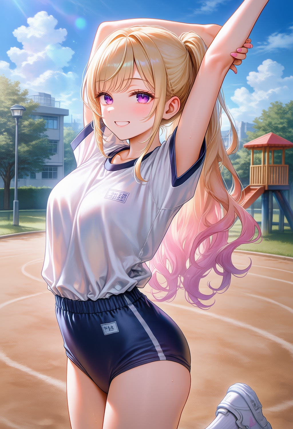 はい、1、2、3、4！…って、キミちゃんとやってる？