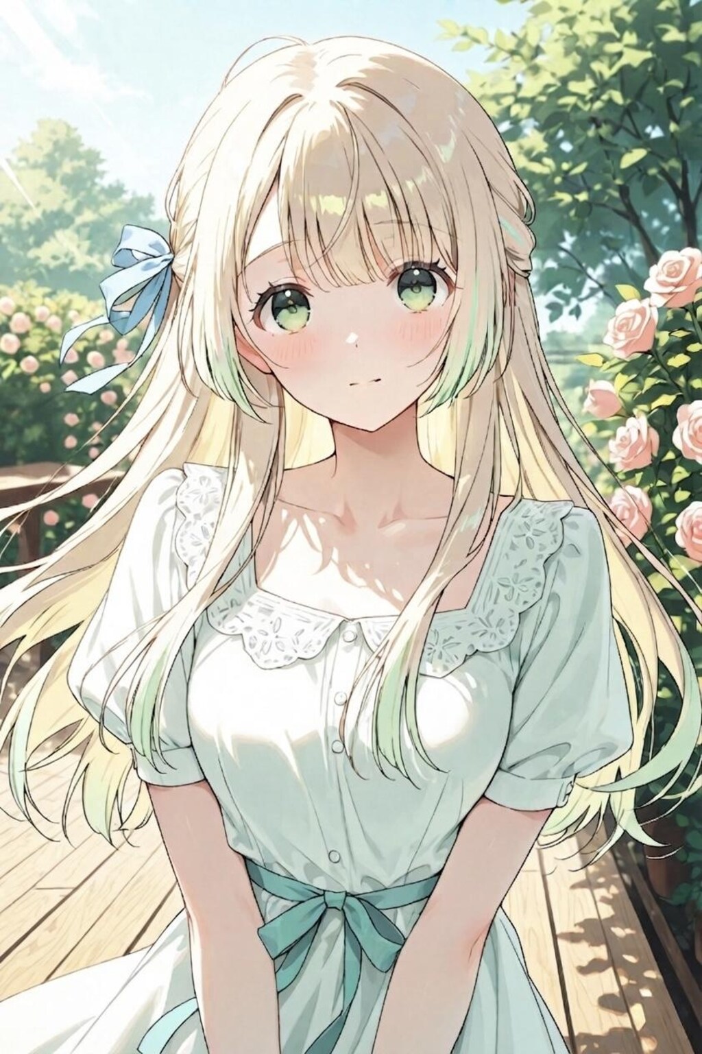 ハーフアップお嬢様