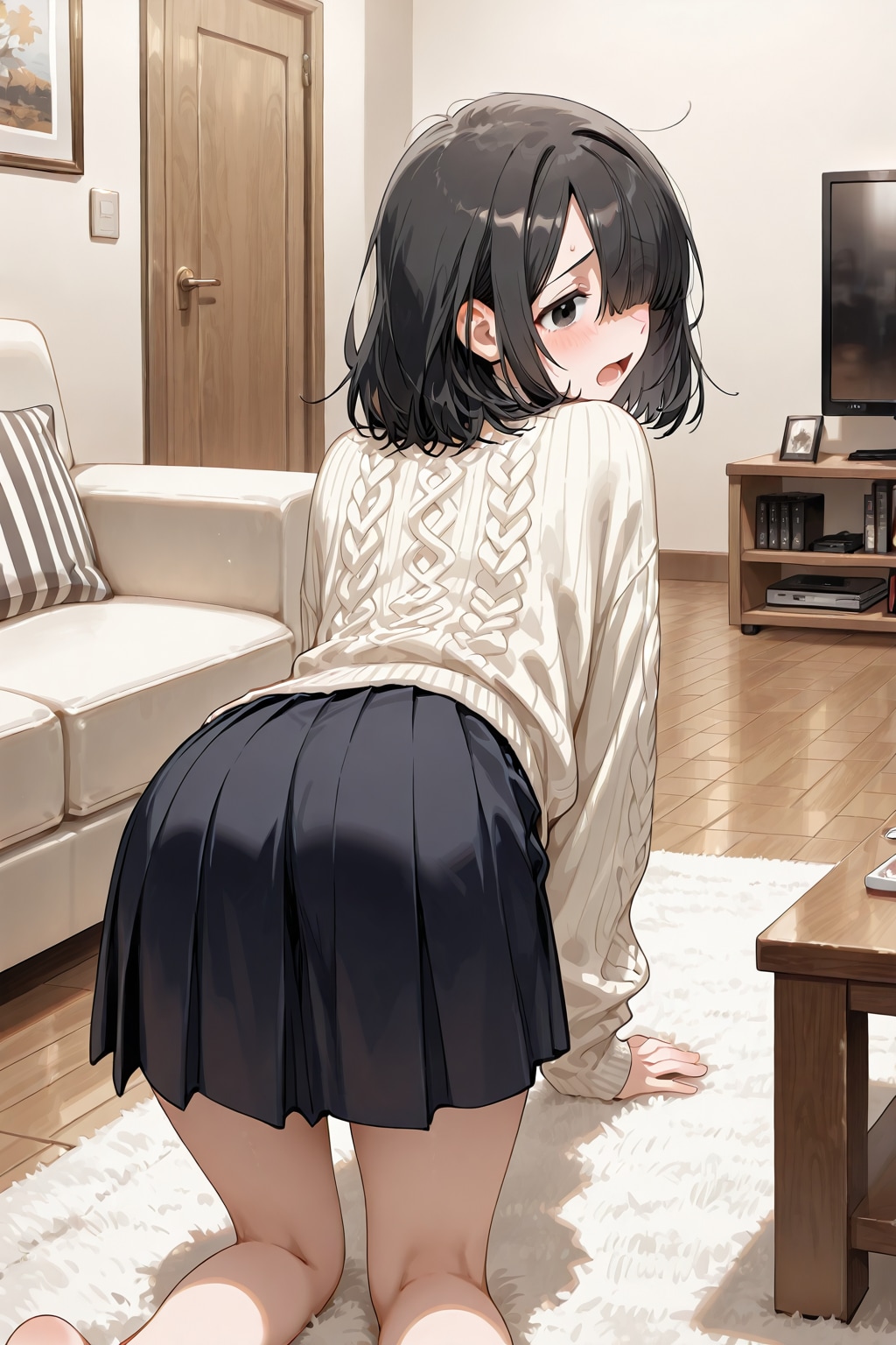 めかくれ女子＃１６２ | の人気AIイラスト・グラビア