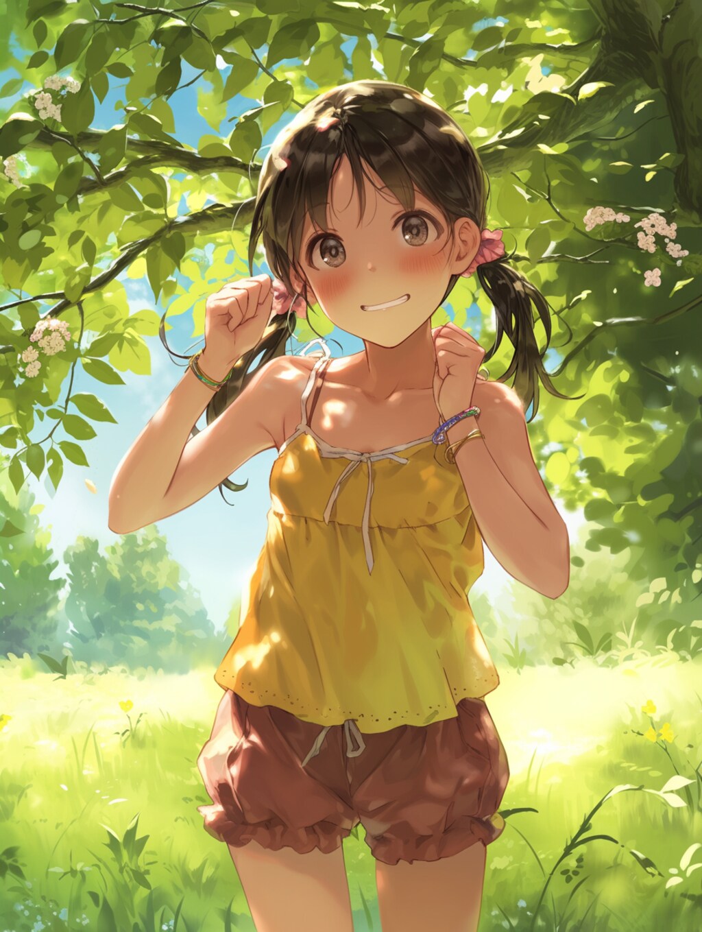 キャミソール女子23