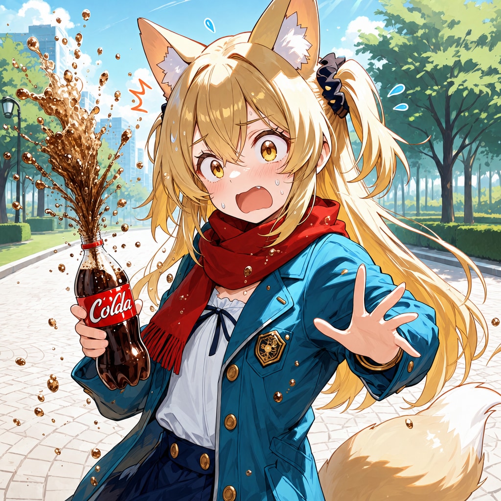 ミラさんVSコーラ