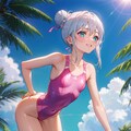 海です。いっぱい遊びましょう。 3枚目