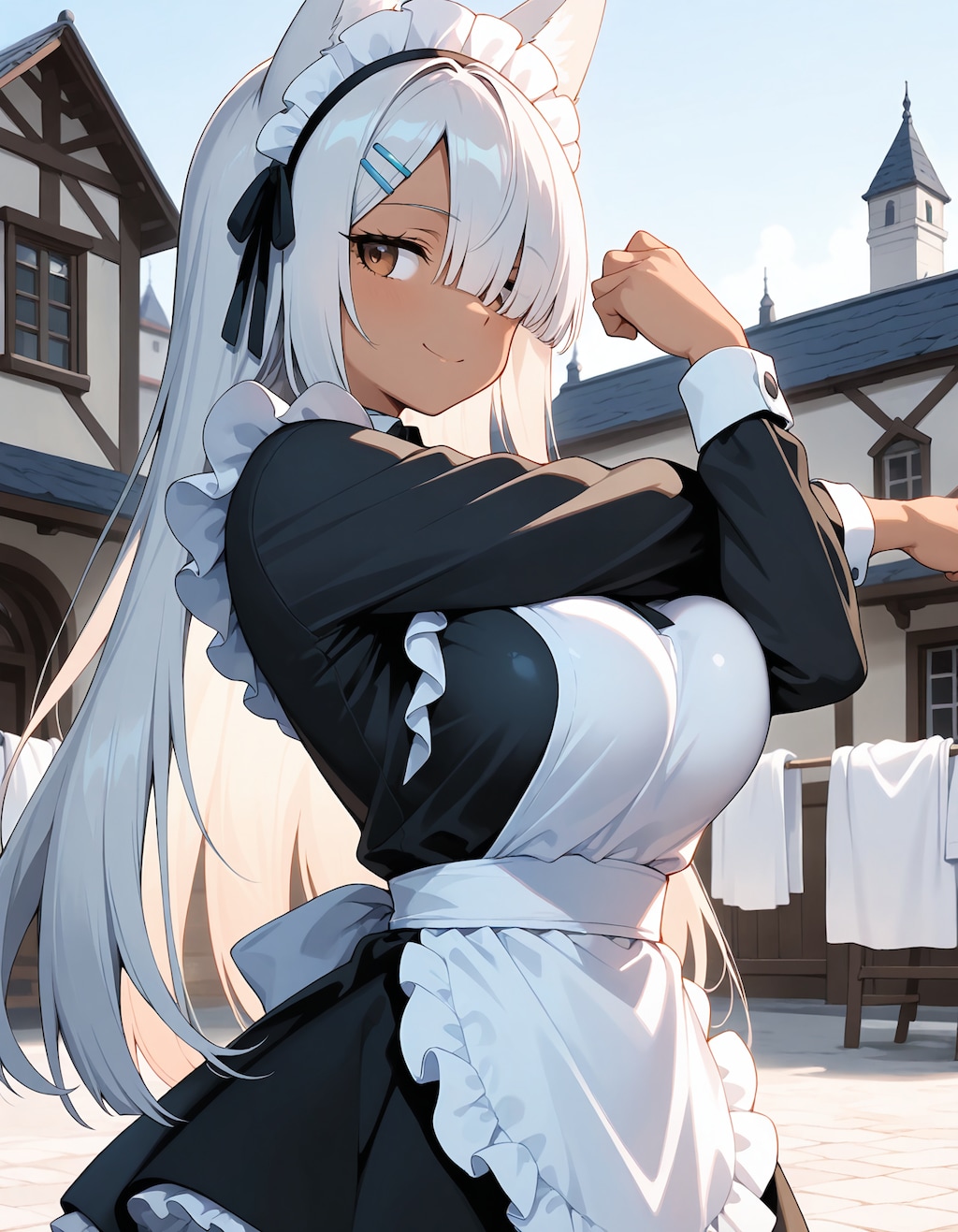 お洗濯終了です