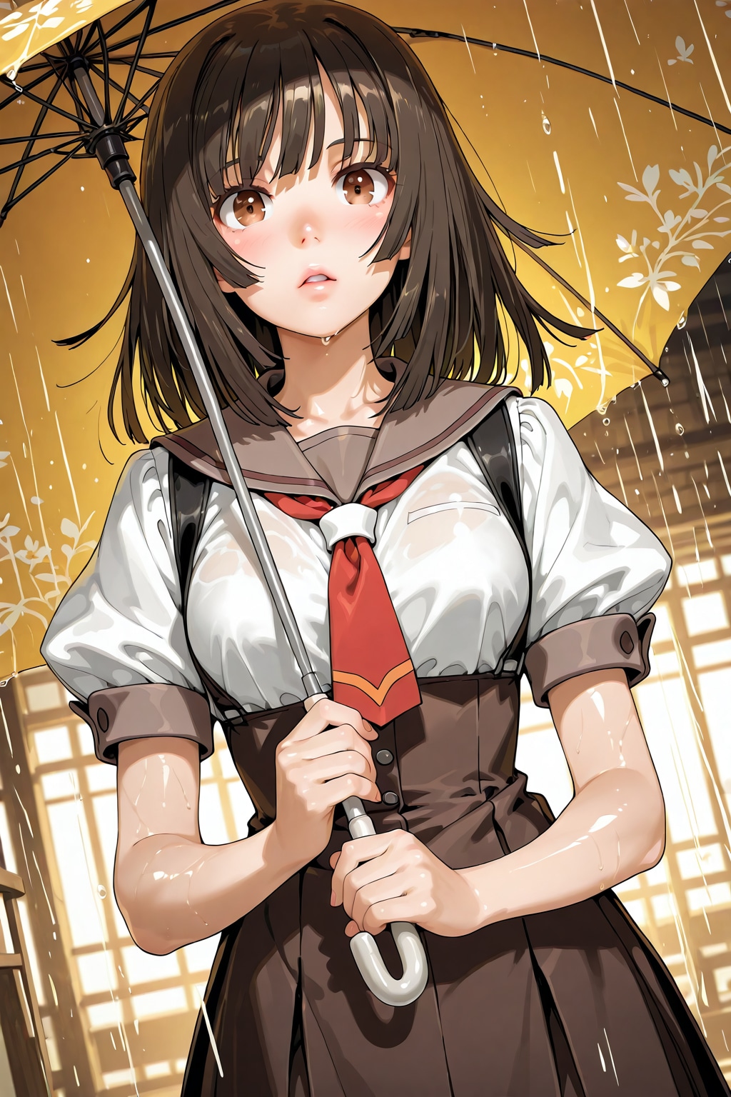 傘、ないの?