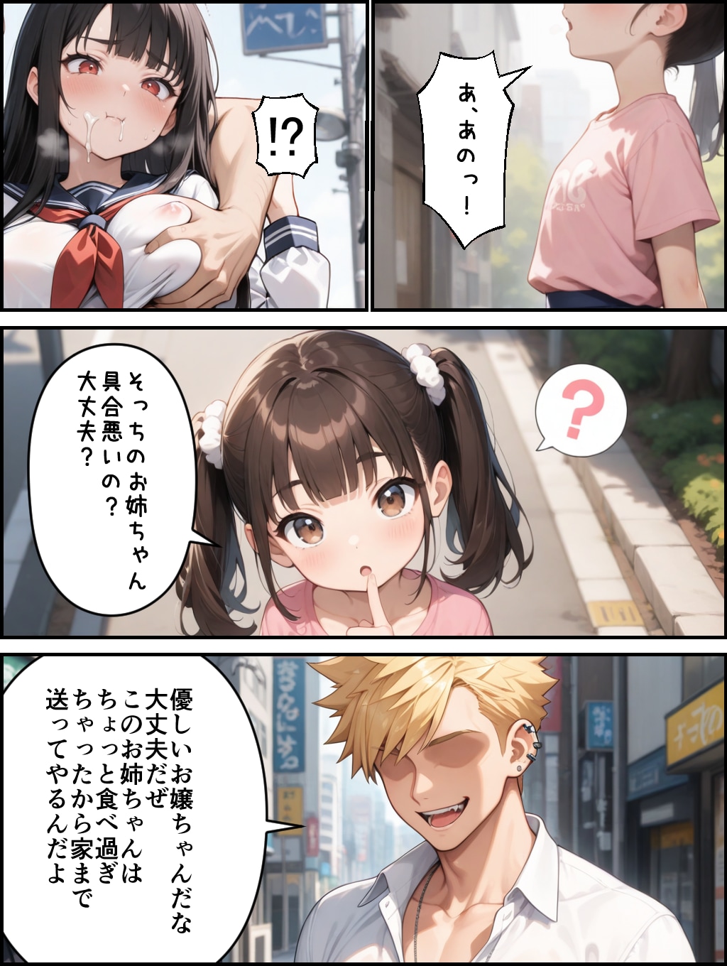 委員長羞恥精液漬け両穴責め②