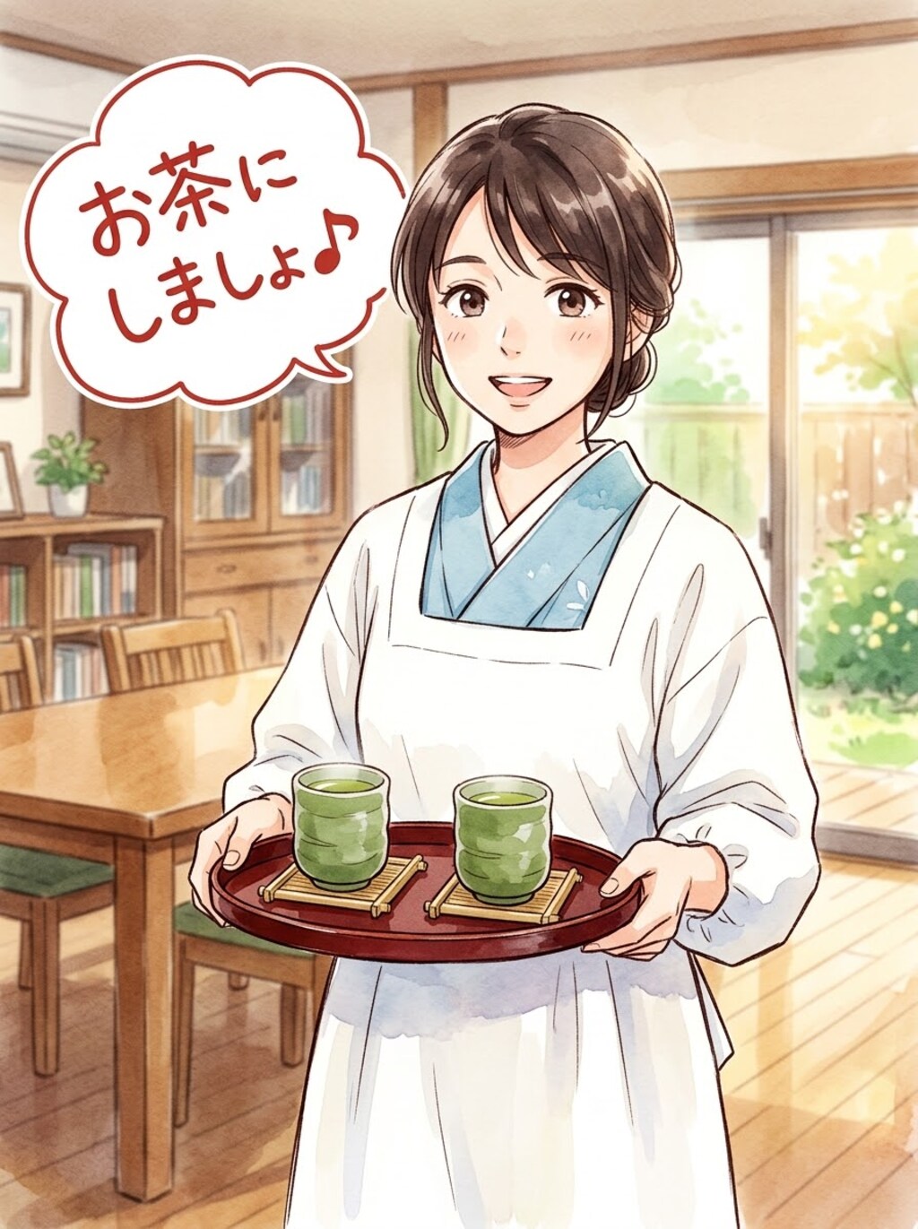 お茶にしましょ♪