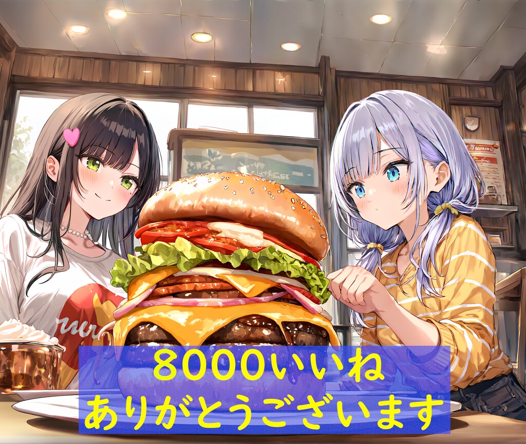 8000いいねありがとうございます