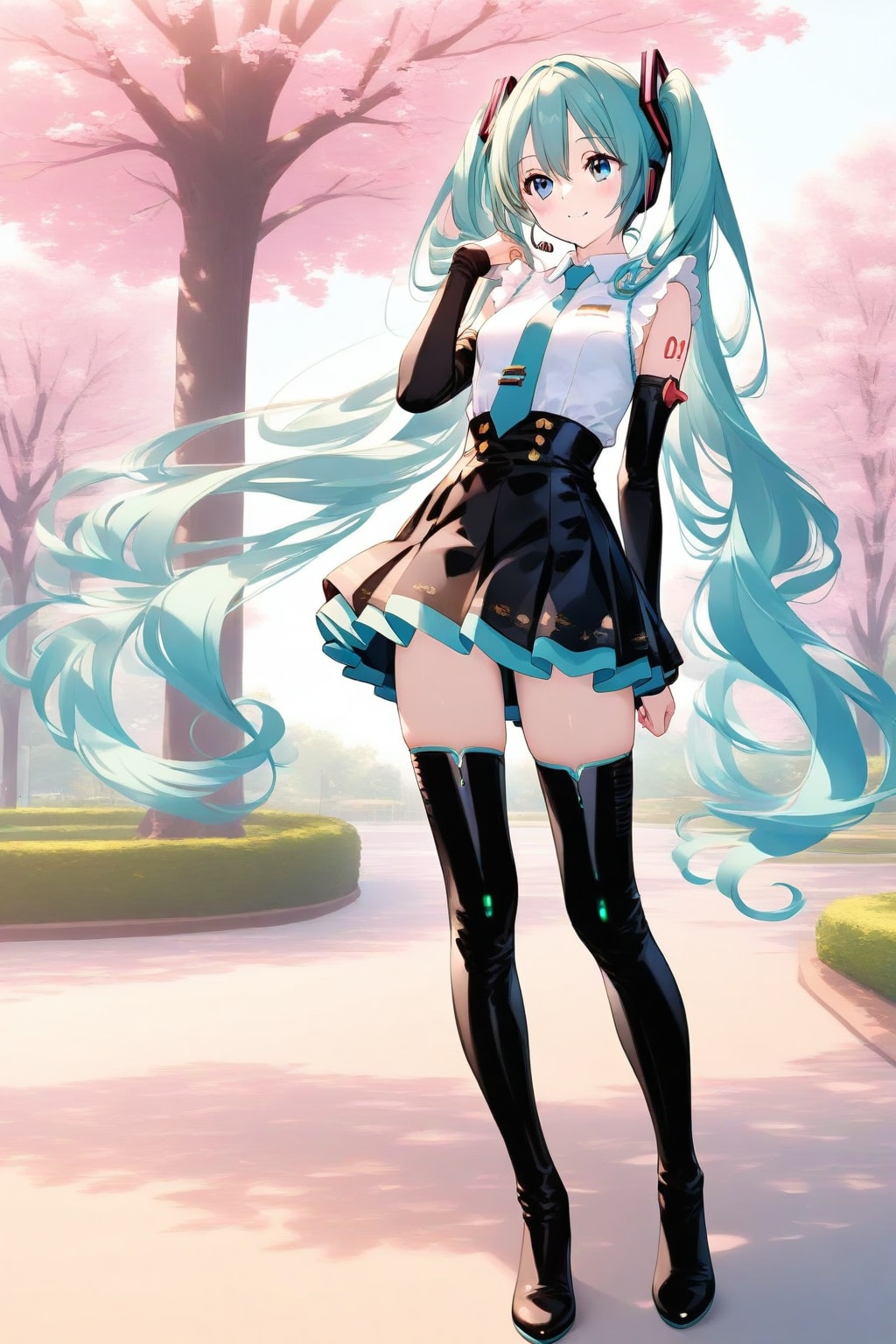 WAVE 初音ミク | の人気AIイラスト・グラビア