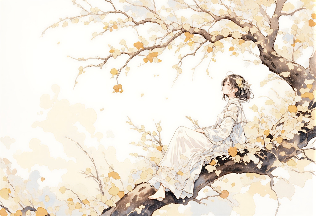 花冠の少女