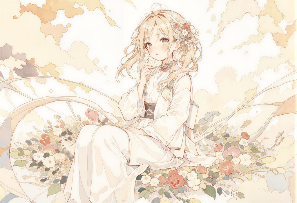 花冠の少女