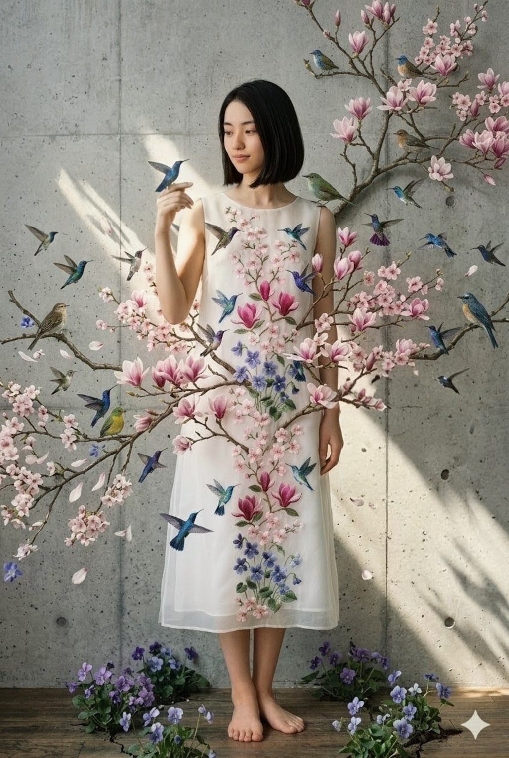 花ドレス