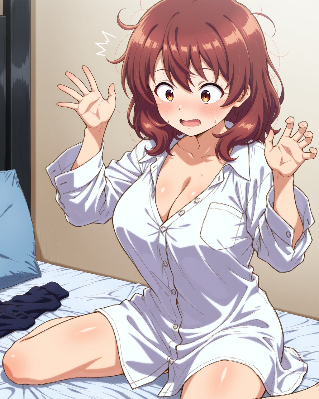 朝起きたら着させられてた子