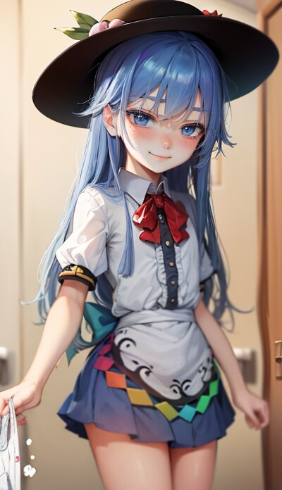 スカートめくってみて？