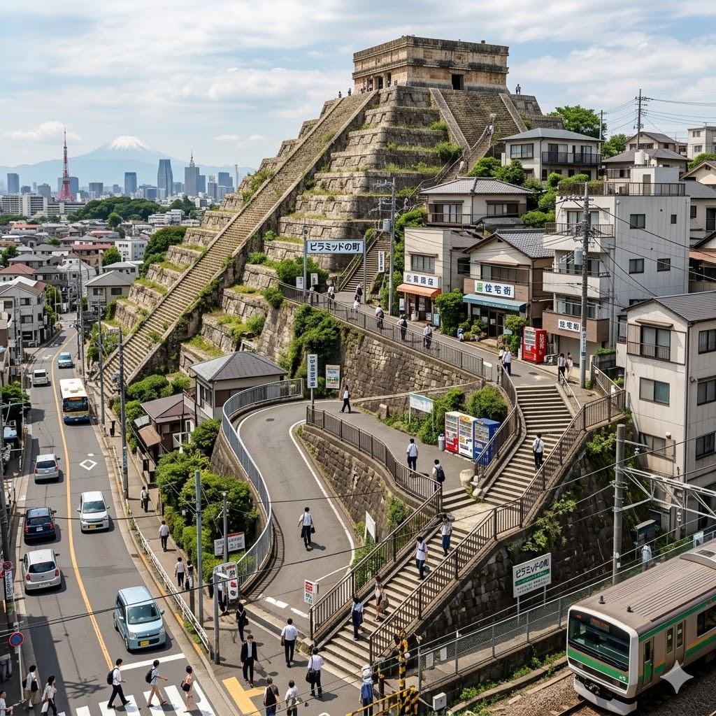 ピラミッドの町