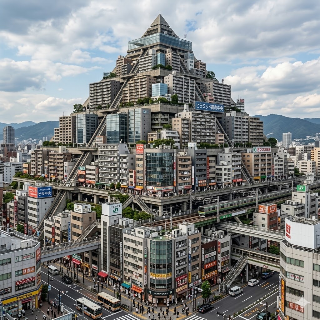 ピラミッドの町