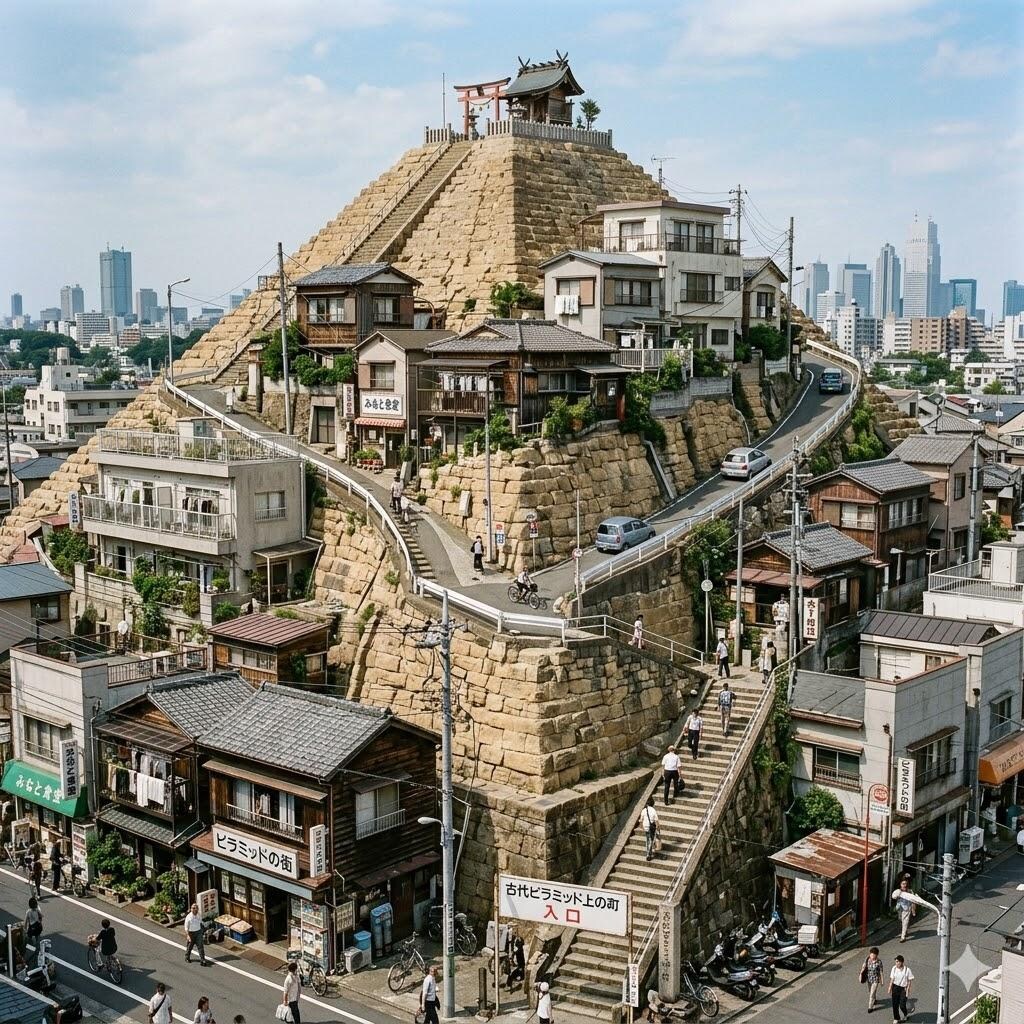 ピラミッドの町