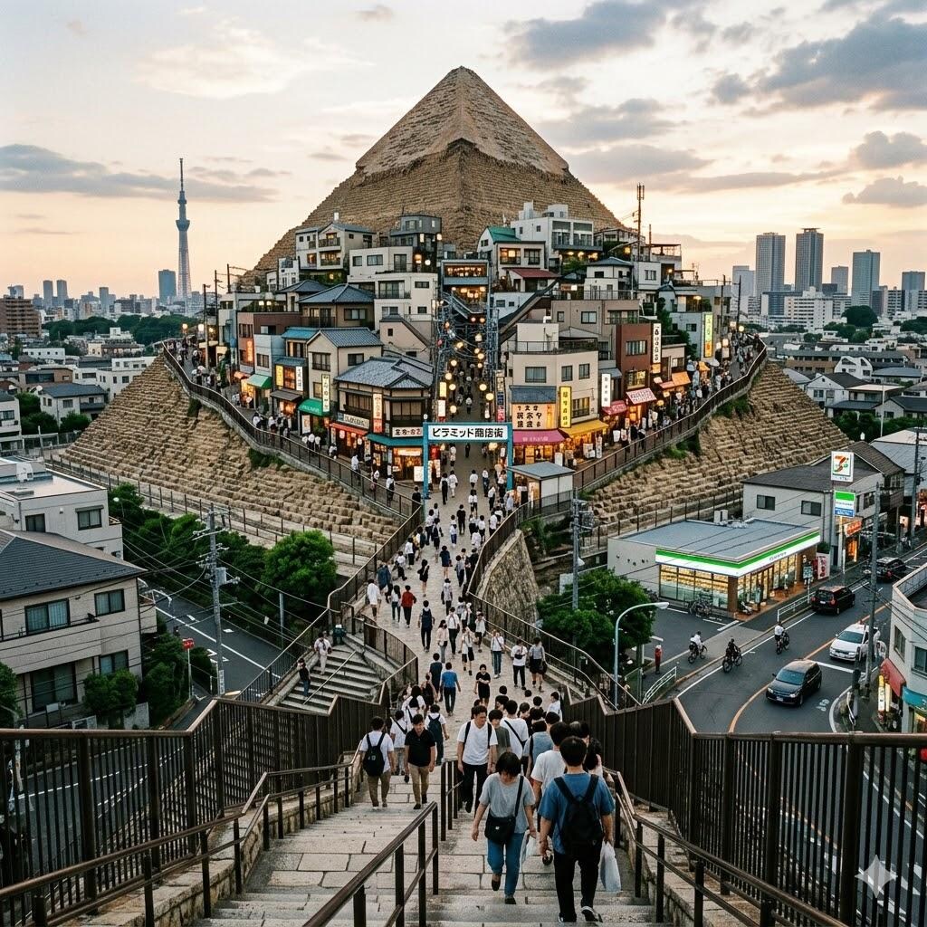 ピラミッドの町