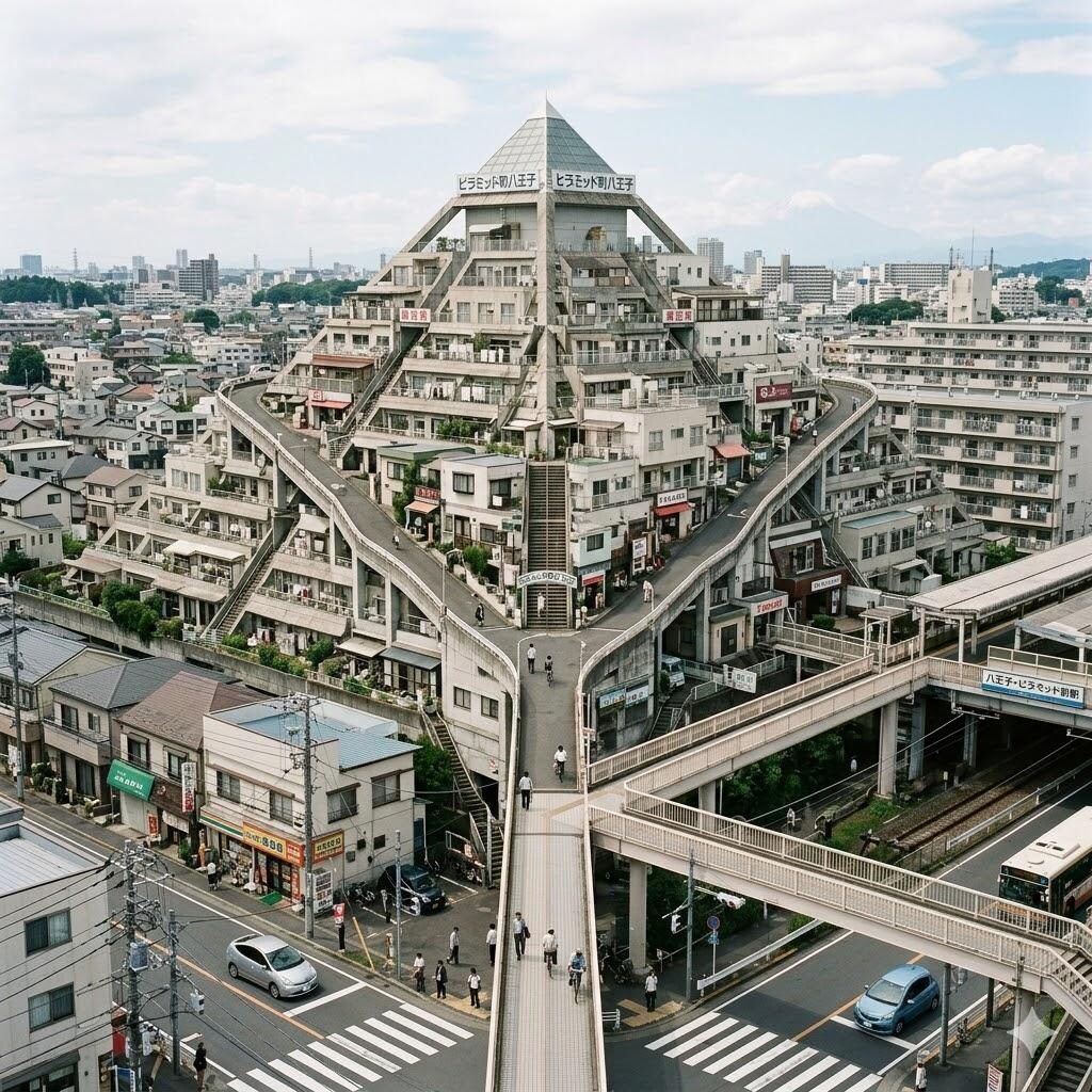 ピラミッドの町