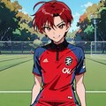 サッカー少年　【赤】　八枚 6枚目