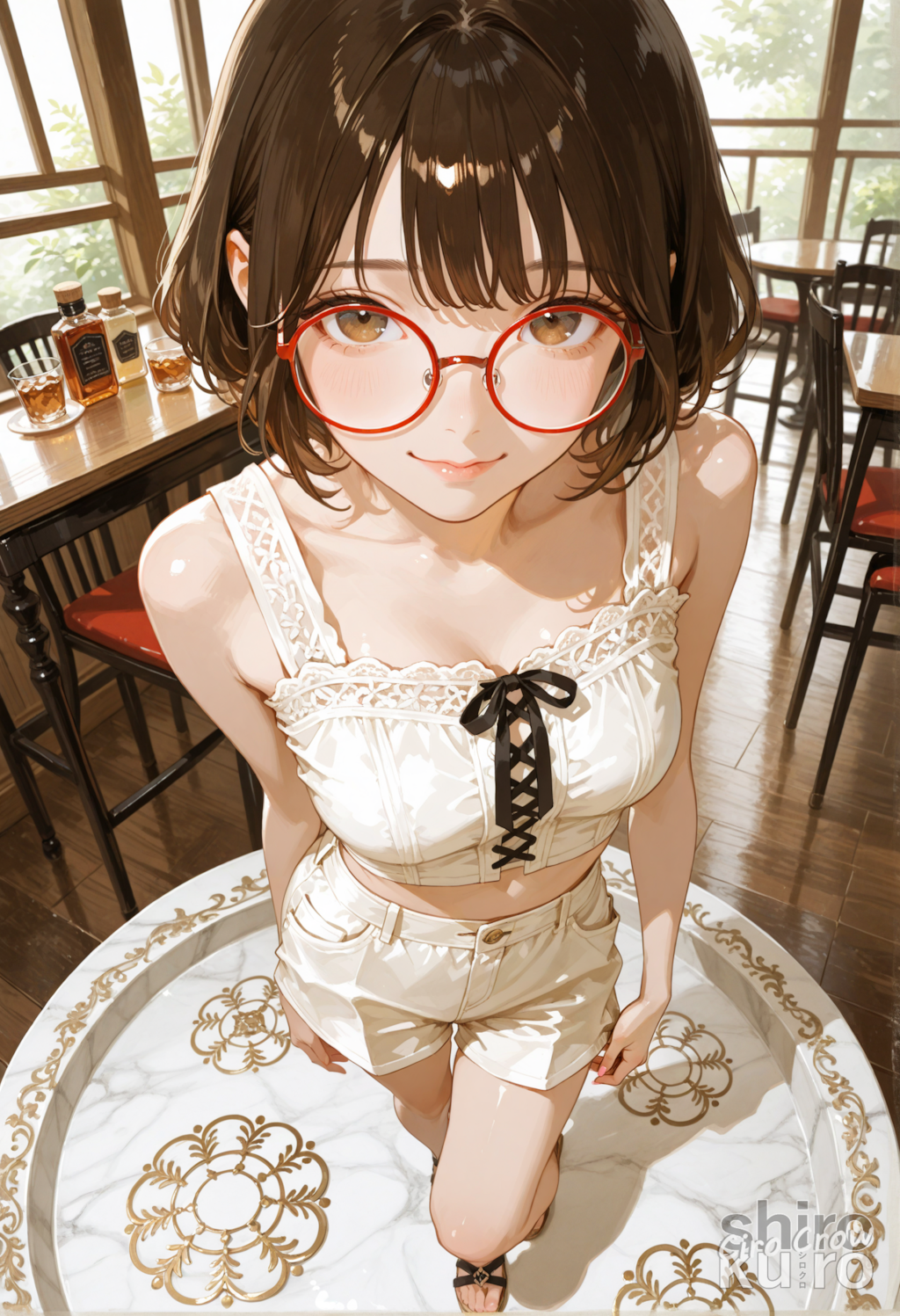 今日の眼鏡さん