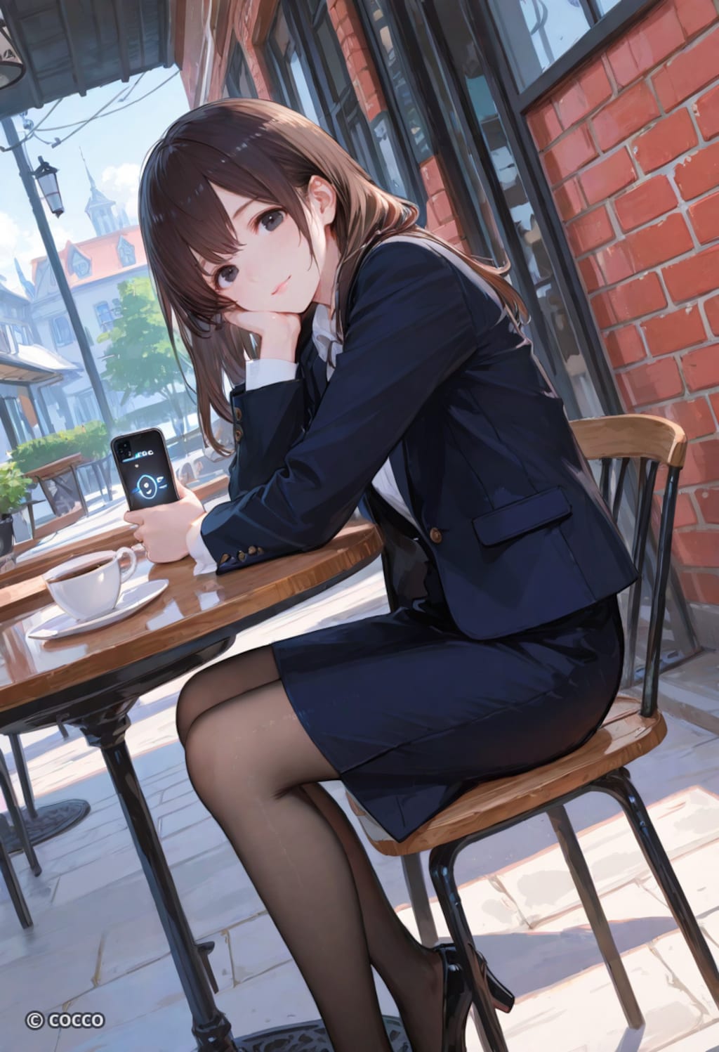 カフェでのひととき