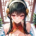 【着衣パイズリ】巨乳チャイナドレス 8枚目