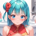 【着衣パイズリ】巨乳チャイナドレス 9枚目