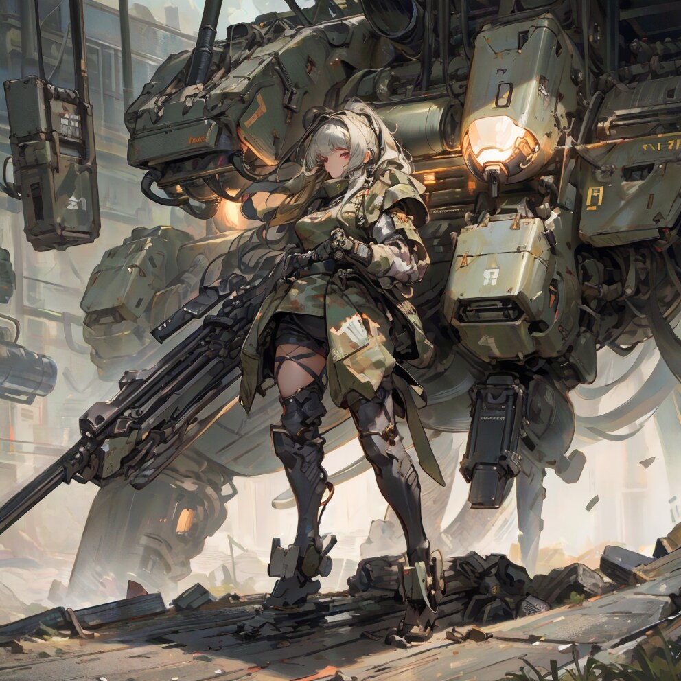 Girl and Robot952