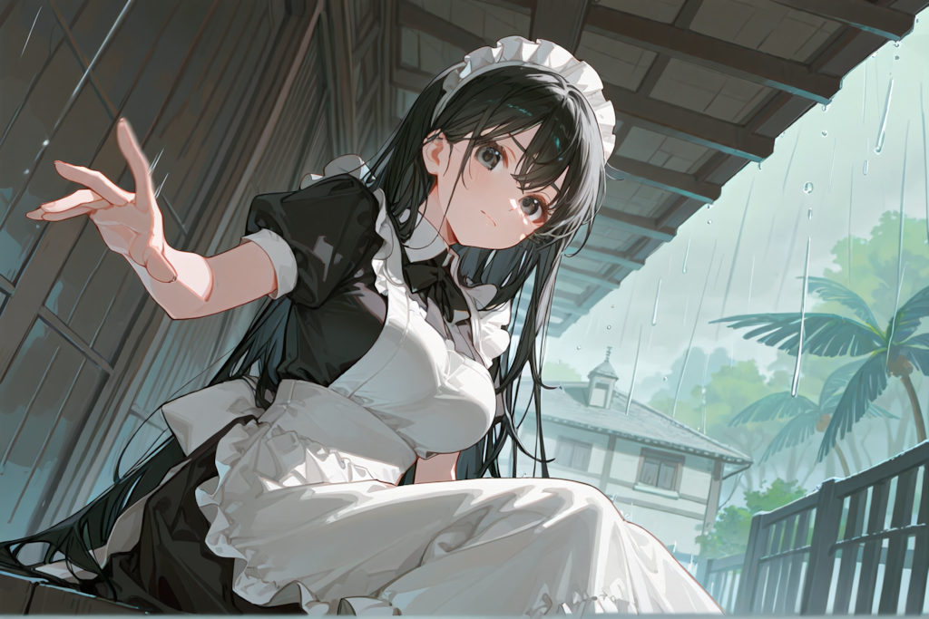 雨降って涼しいけど、降り過ぎだよ…