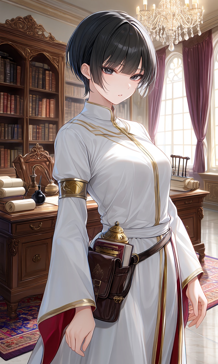 クールな女司令官