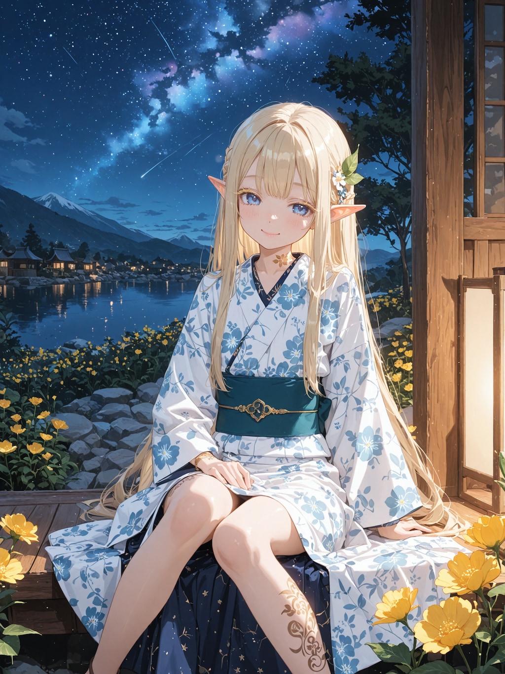 浴衣のシンシア