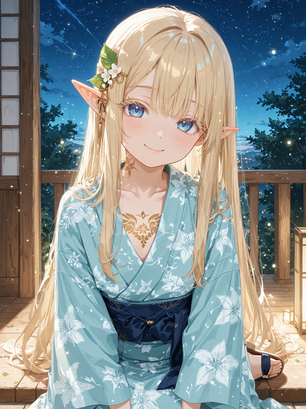 浴衣のシンシア
