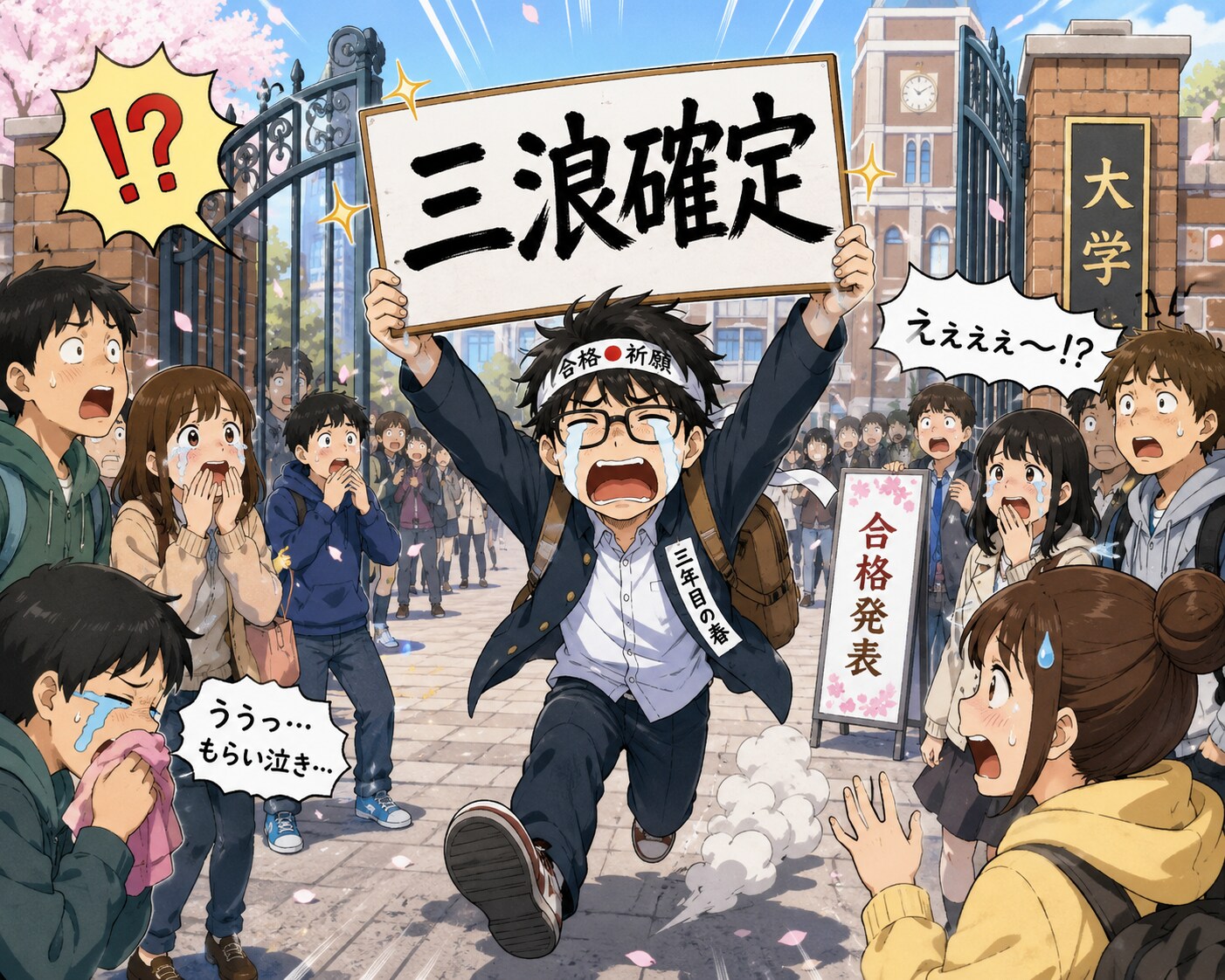 三浪確定