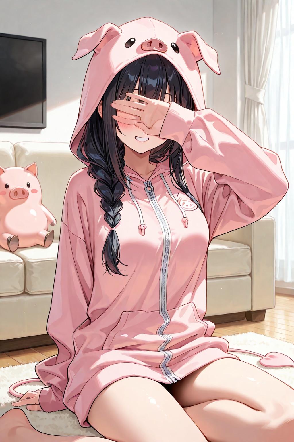 私「ぷ、ぷひ……」
