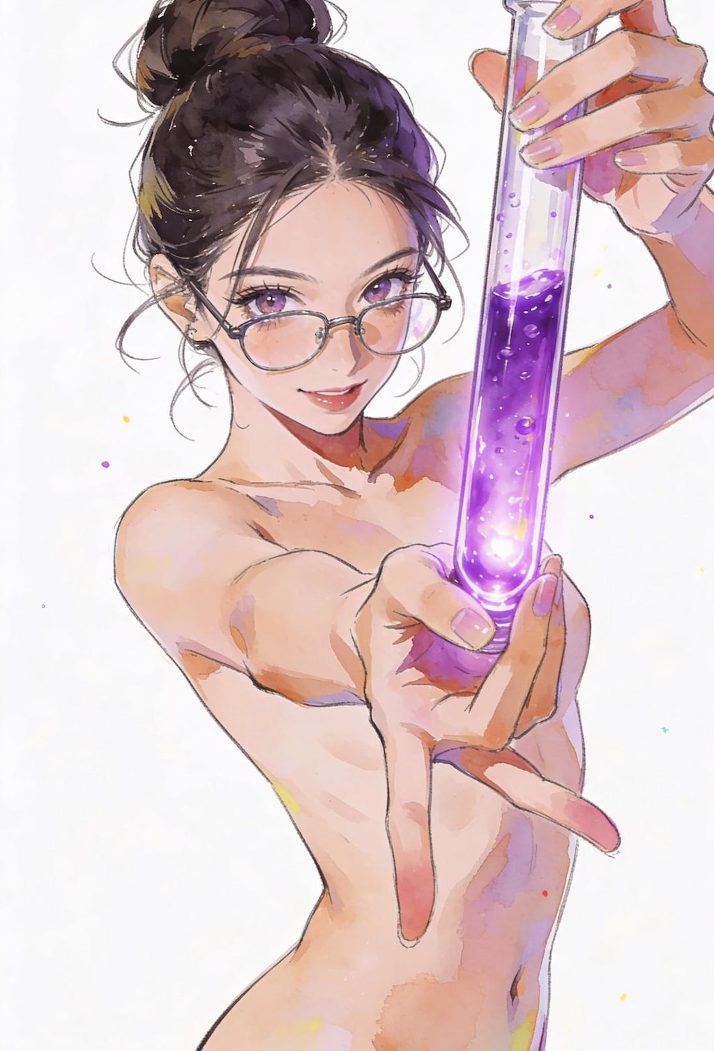 「エウレカ！🌠（できちゃったーきゃー😆💓どうしよー）」の科学者