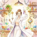 「エウレカ！🌠（できちゃったーきゃー😆💓どうしよー）」の科学者 9枚目