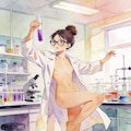 「エウレカ！🌠（できちゃったーきゃー😆💓どうしよー）」の科学者 3枚目