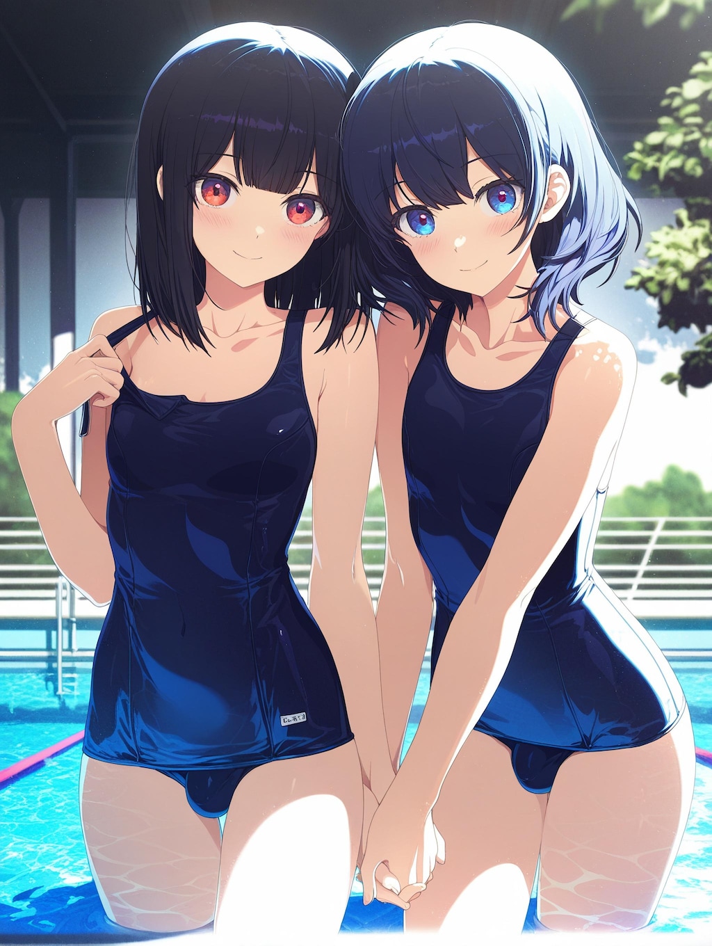 スク水の男の娘