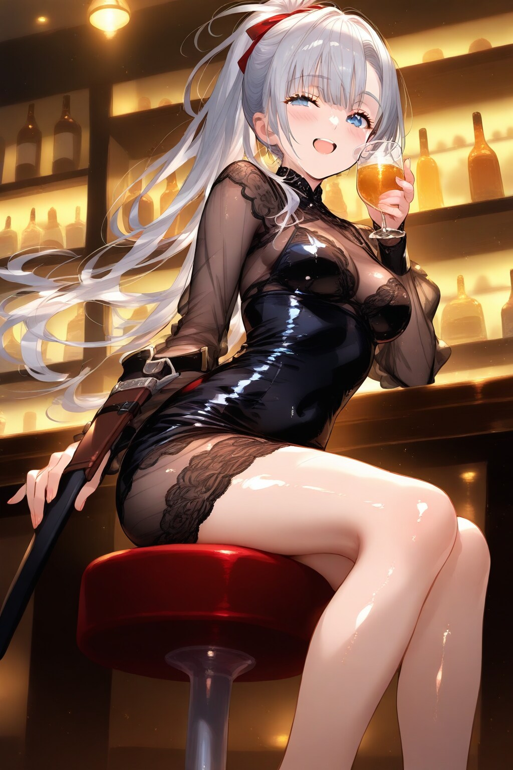 「年忘れで飲むよーー」(忘年会) | の人気AIイラスト・グラビア