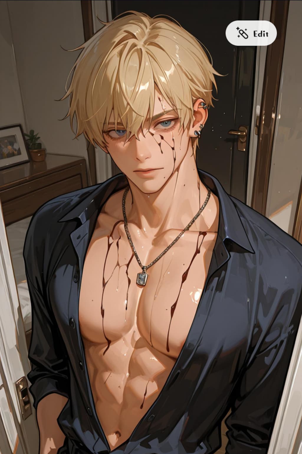 褐色男子②
