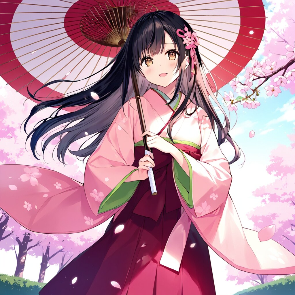 和服女子