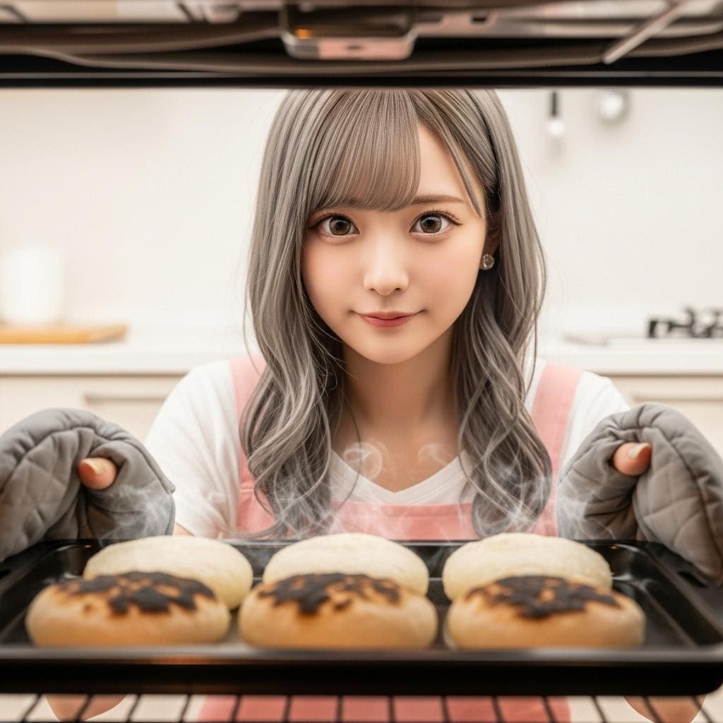 あけおめです。　おぞうに作ろうと思って御餅焼いていたら火があがっちゃった。（マジ）