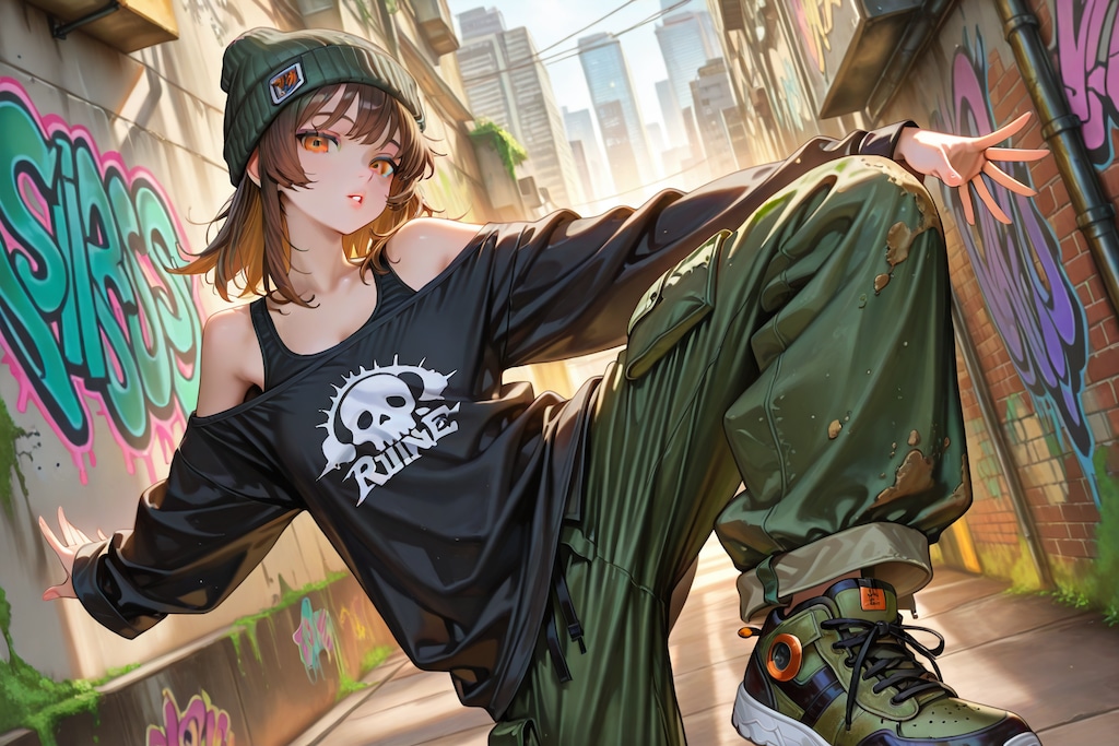 ヒップホップ少女