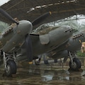 戦闘機に生えたキノコ掃除 2枚目