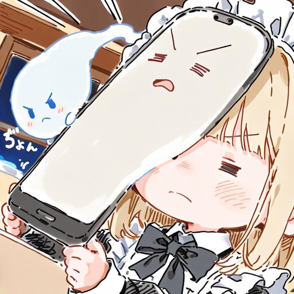 ﾑﾑｯ…!!( -ὢ-)📱