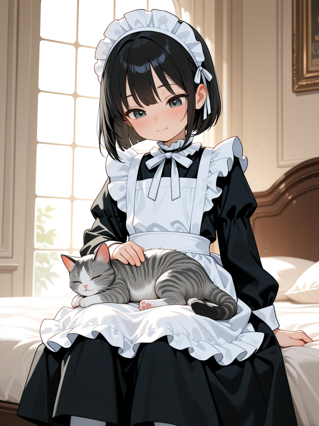 にゃんこと一緒