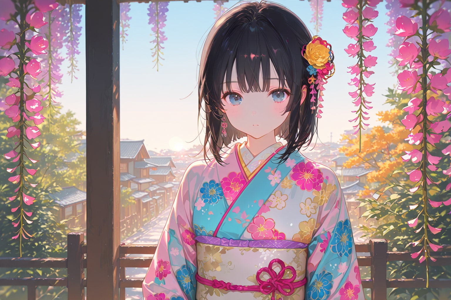 晴れ着(PEGASUS)(6) | の人気AIイラスト・グラビア