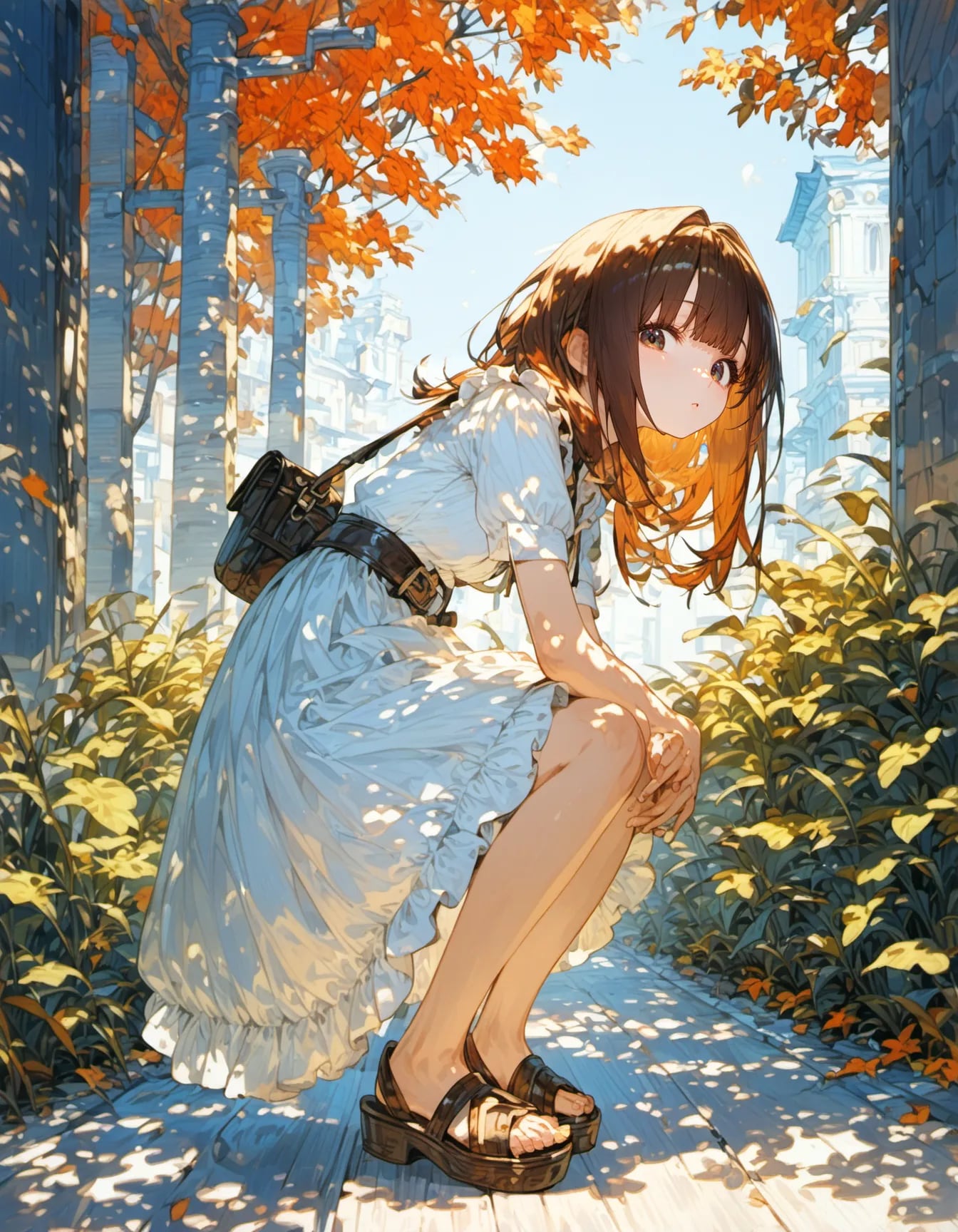 Autumn Alley Reverie