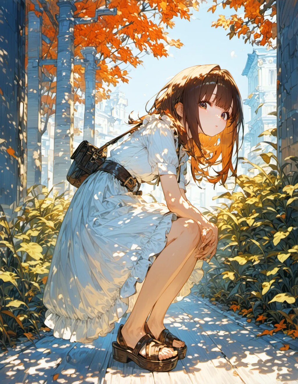 Autumn Alley Reverie